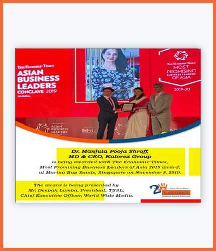 Manjula Pooja Shroff Achivements