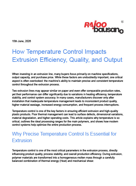 How Temperature Control Impacts
