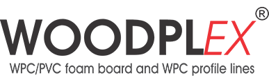 Woodplex WPC Profile and Board Lines Logo