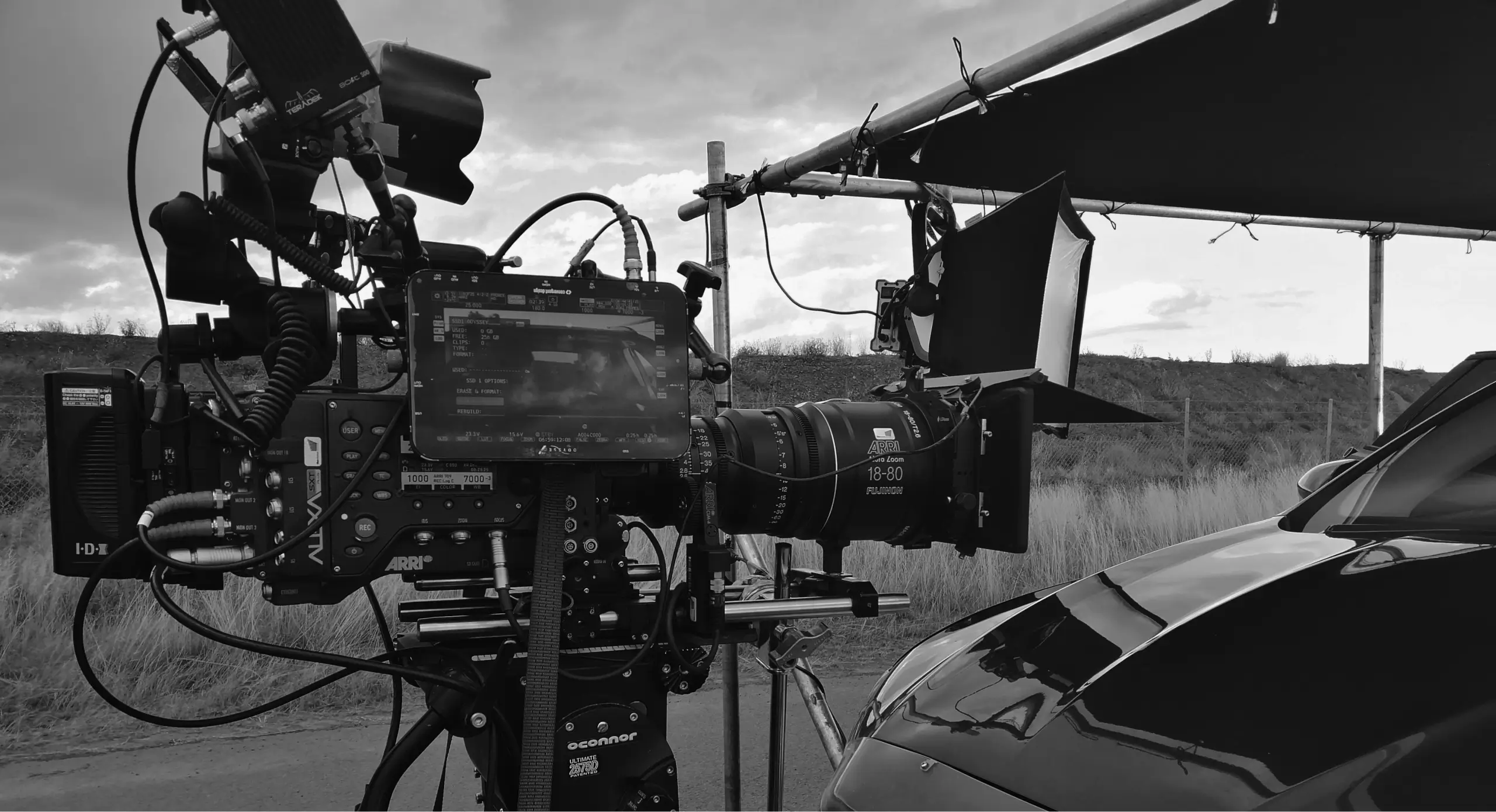 Detailed photo of a high-end camera