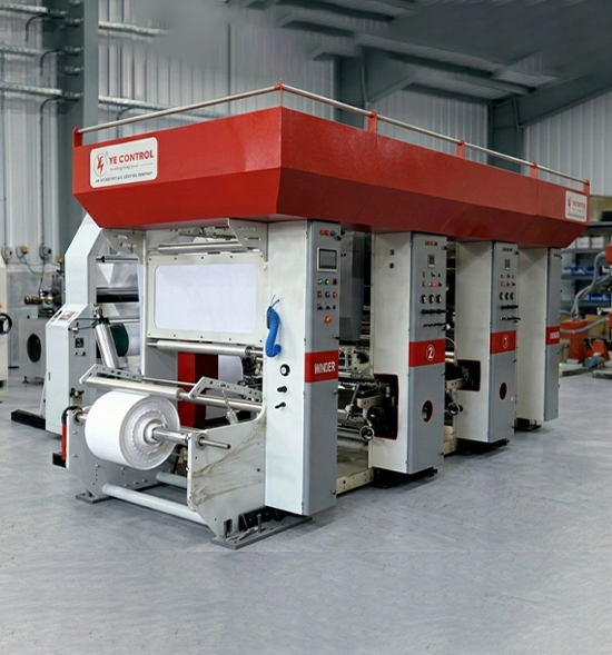 Multi Colour Rotogravure Printing Machine